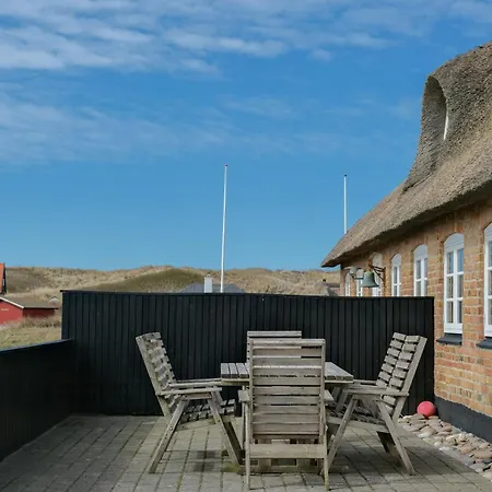 Thatched Farm By The North Sea's Wide Shores Ulfborg